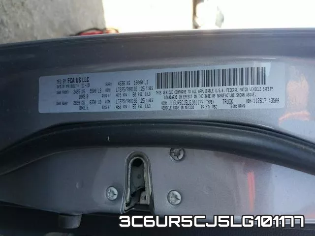 3C6UR5CJ5LG101177 фото 2