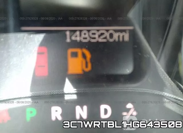 3C7WRTBL1HG643508 фото 7