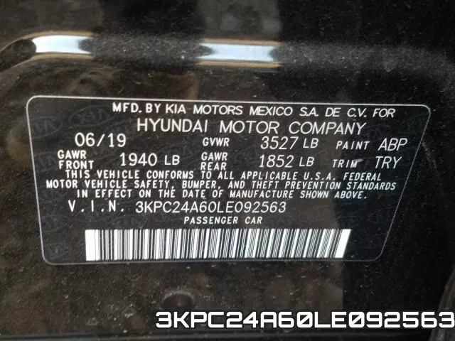 3KPC24A60LE092563 фото 2