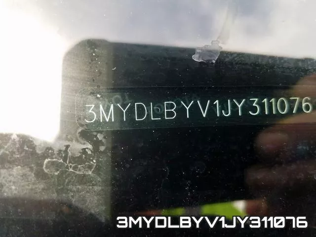 3MYDLBYV1JY311076 фото 2