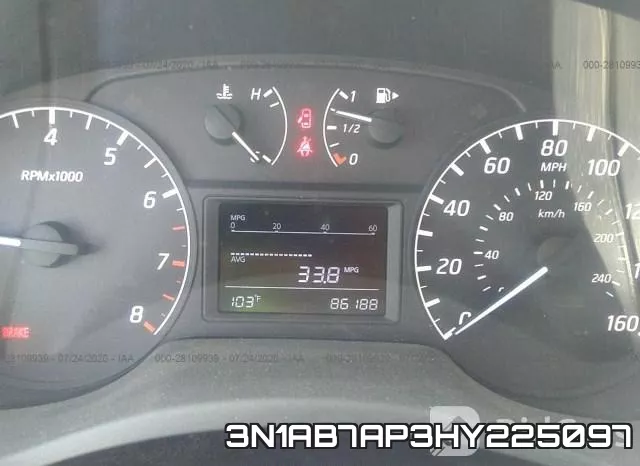 3N1AB7AP3HY225097 фото 8