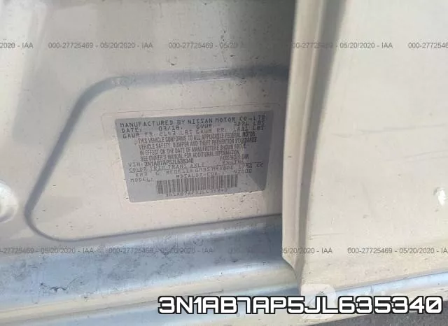 3N1AB7AP5JL635340 фото 10