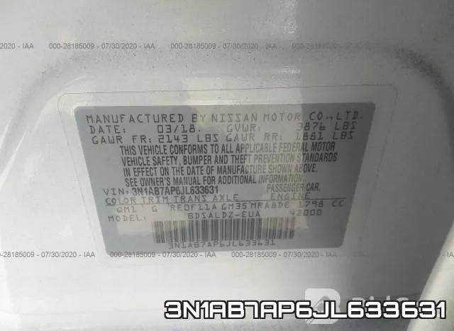 3N1AB7AP6JL633631 фото 10