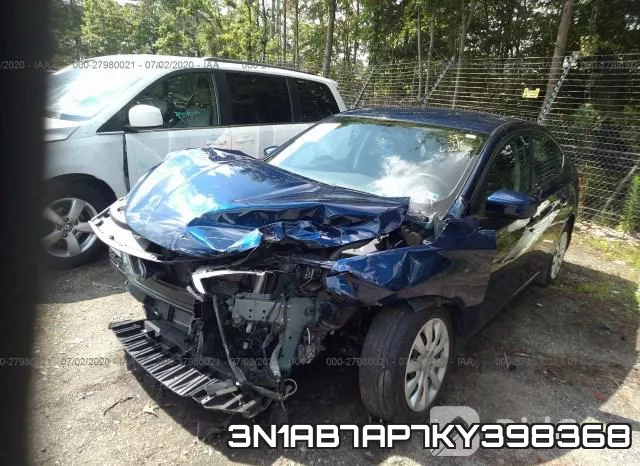 3N1AB7AP7KY398368 фото 3