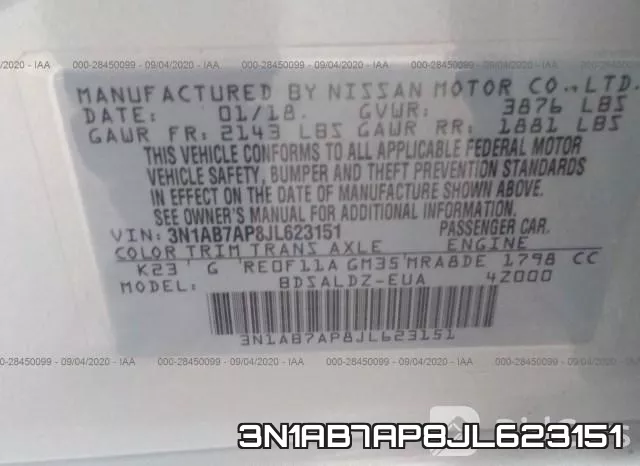 3N1AB7AP8JL623151 фото 10