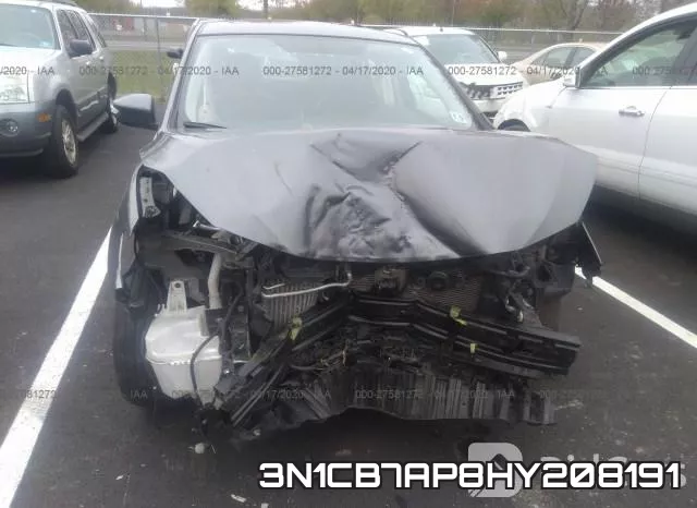 3N1CB7AP8HY208191 фото 7