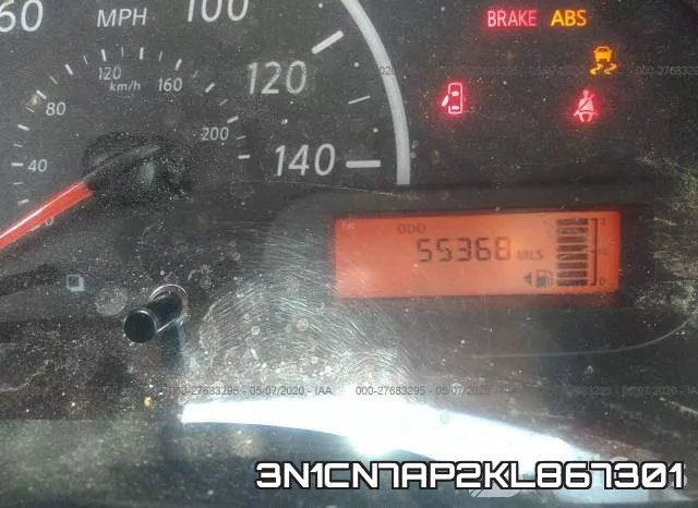 3N1CN7AP2KL867301 фото 8