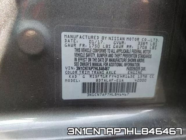 3N1CN7AP7HL846467 фото 2