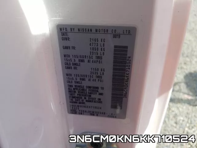 3N6CM0KN6KK710524 фото 2