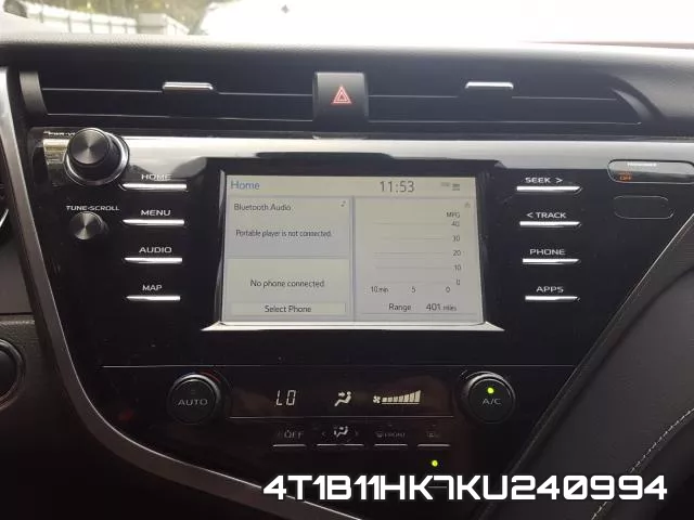 4T1B11HK7KU240994 фото 10