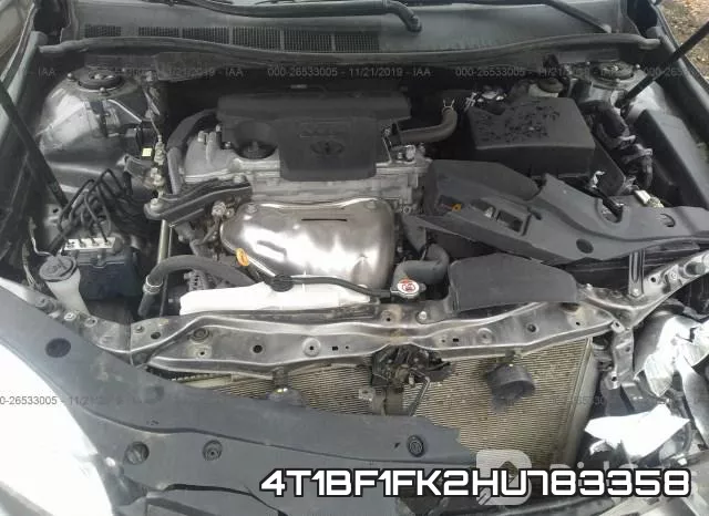 4T1BF1FK2HU783358 фото 2