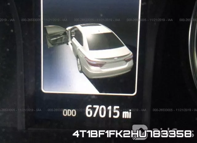 4T1BF1FK2HU783358 фото 8