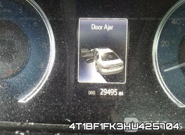 4T1BF1FK3HU425704 фото 8
