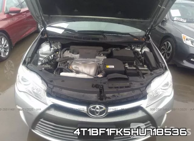 4T1BF1FK5HU718536 фото 2