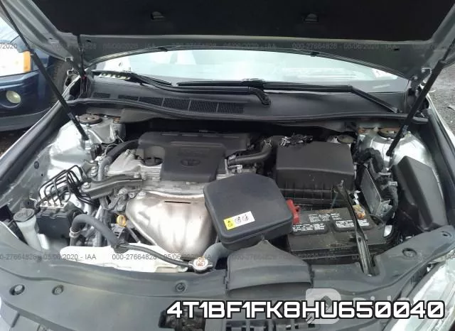 4T1BF1FK8HU650040 фото 2