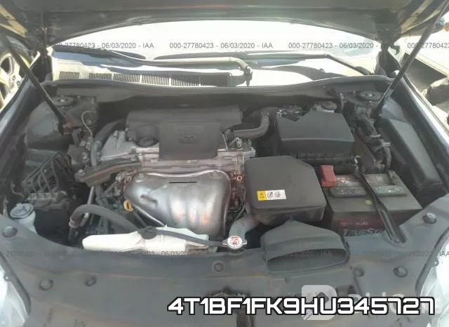 4T1BF1FK9HU345727 фото 2