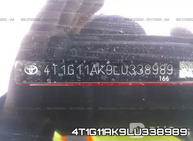 4T1G11AK9LU338989 фото 10