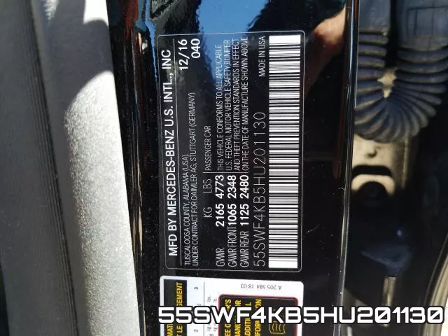 55SWF4KB5HU201130 фото 2