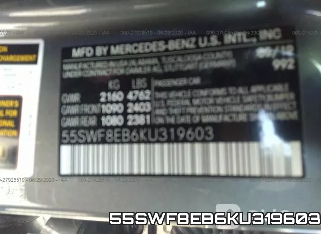 55SWF8EB6KU319603 фото 10