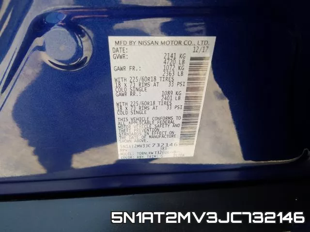 5N1AT2MV3JC732146 фото 2