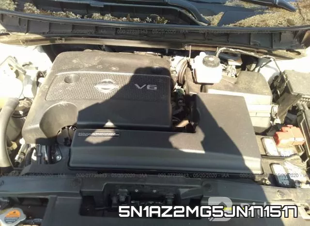 5N1AZ2MG5JN171517 фото 2