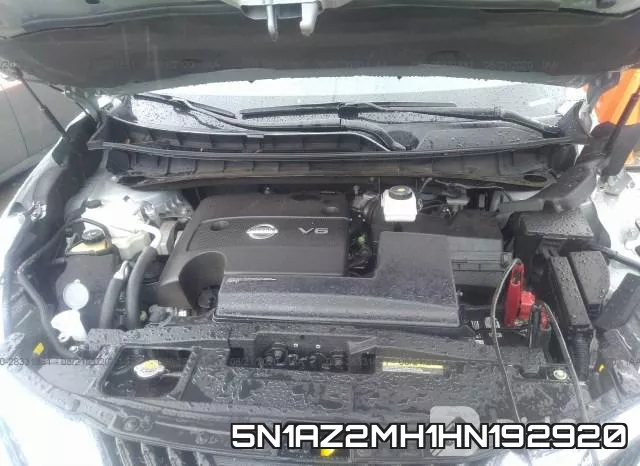 5N1AZ2MH1HN192920 фото 2