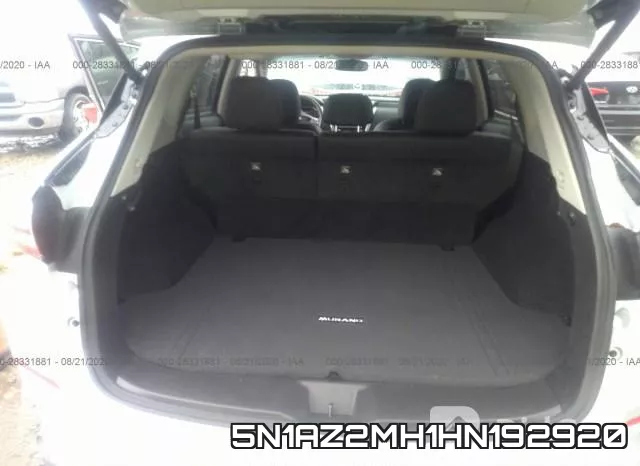 5N1AZ2MH1HN192920 фото 7