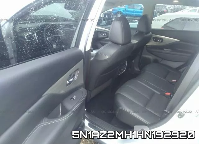 5N1AZ2MH1HN192920 фото 9