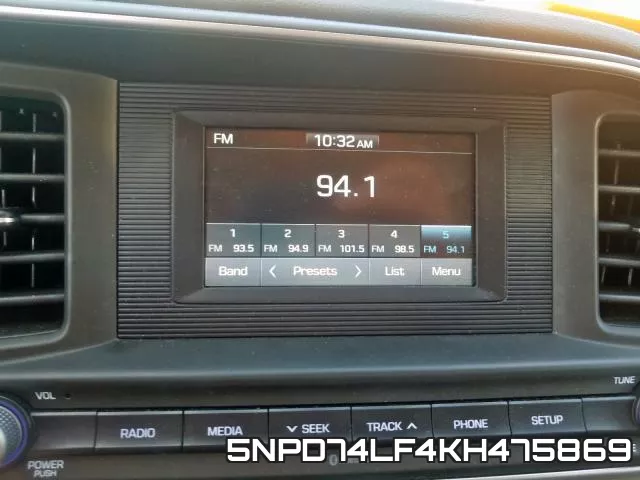 5NPD74LF4KH475869 фото 10