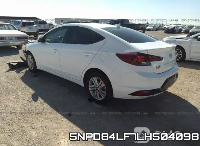 5NPD84LF7LH504098 фото 4