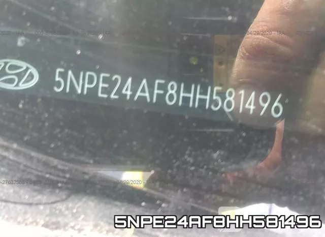 5NPE24AF8HH581496 фото 10