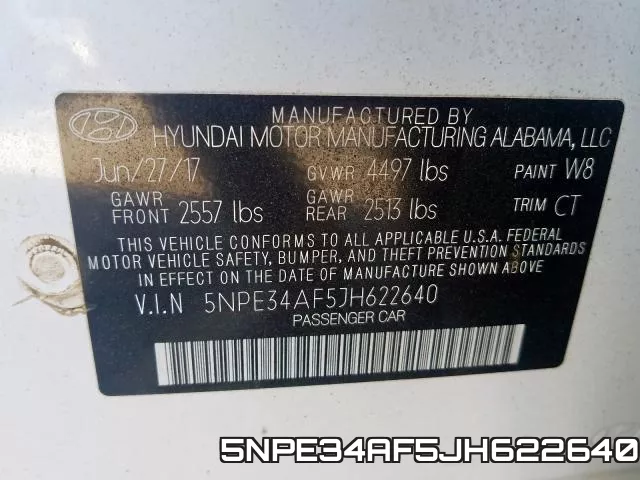 5NPE34AF5JH622640 фото 2