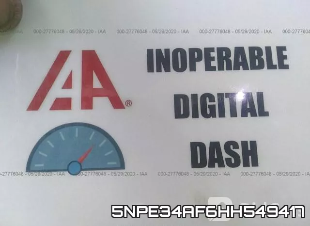5NPE34AF6HH549417 фото 8