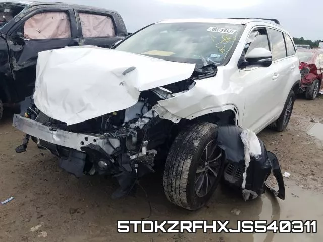 5TDKZRFHXJS540311 фото 3