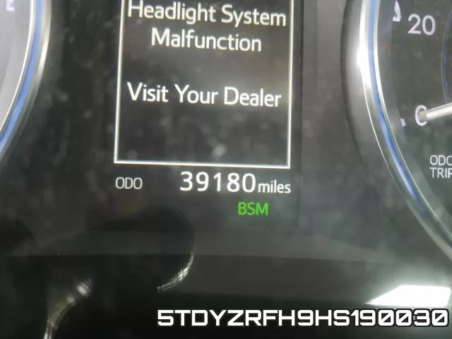 5TDYZRFH9HS190030 фото 9