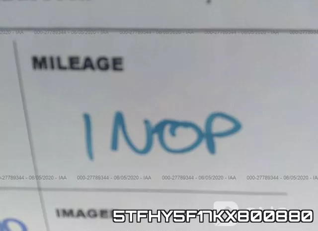 5TFHY5F17KX800880 фото 8