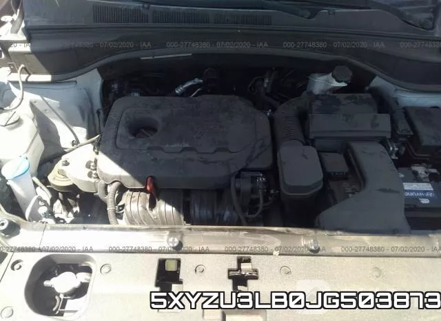 5XYZU3LB0JG503873 фото 2