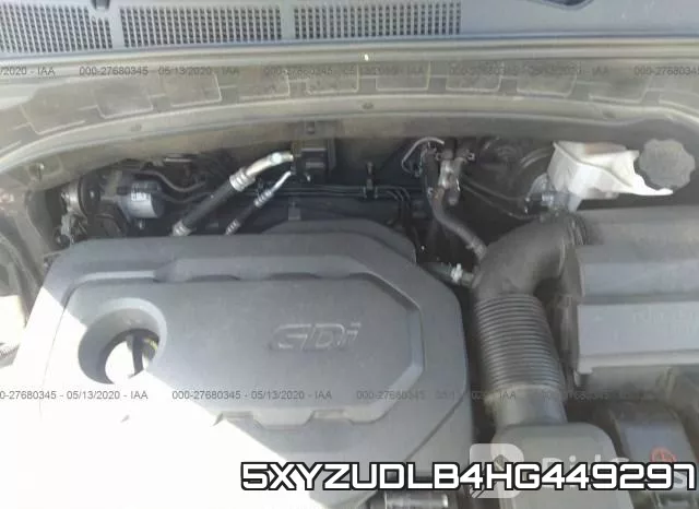 5XYZUDLB4HG449297 фото 2