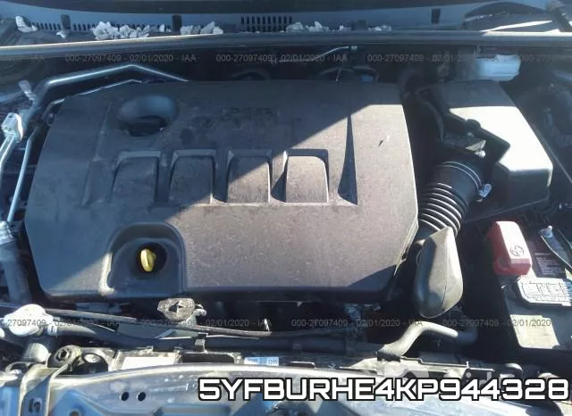 5YFBURHE4KP944328 фото 2