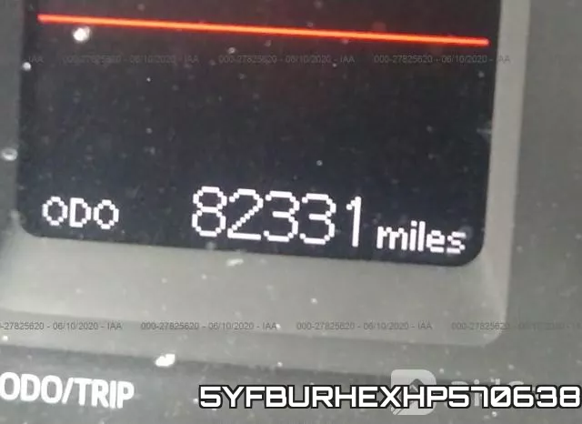 5YFBURHEXHP570638 фото 8