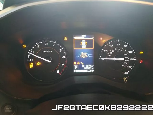 JF2GTAEC0K8292222 фото 9