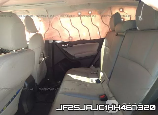 JF2SJAJC1HH467320 фото 9