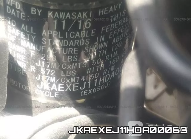 JKAEXEJ11HDA00063 фото 2