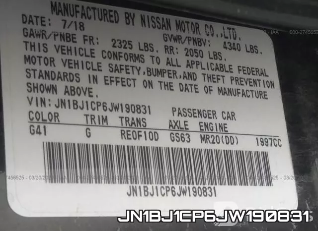 JN1BJ1CP6JW190831 фото 10