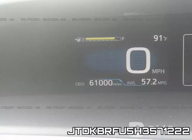 JTDKBRFU5H3571222 фото 8