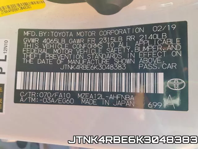 JTNK4RBE6K3048383 фото 2