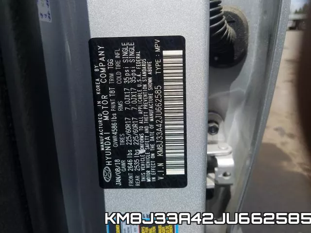 KM8J33A42JU662585 фото 2
