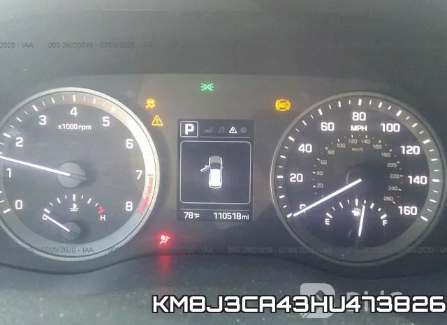 KM8J3CA43HU473826 фото 8