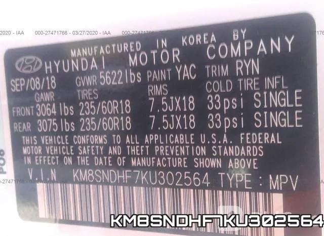 KM8SNDHF7KU302564 фото 10