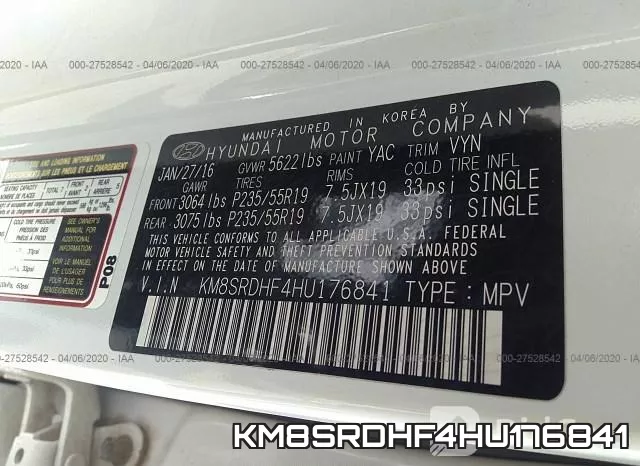 KM8SRDHF4HU176841 фото 10